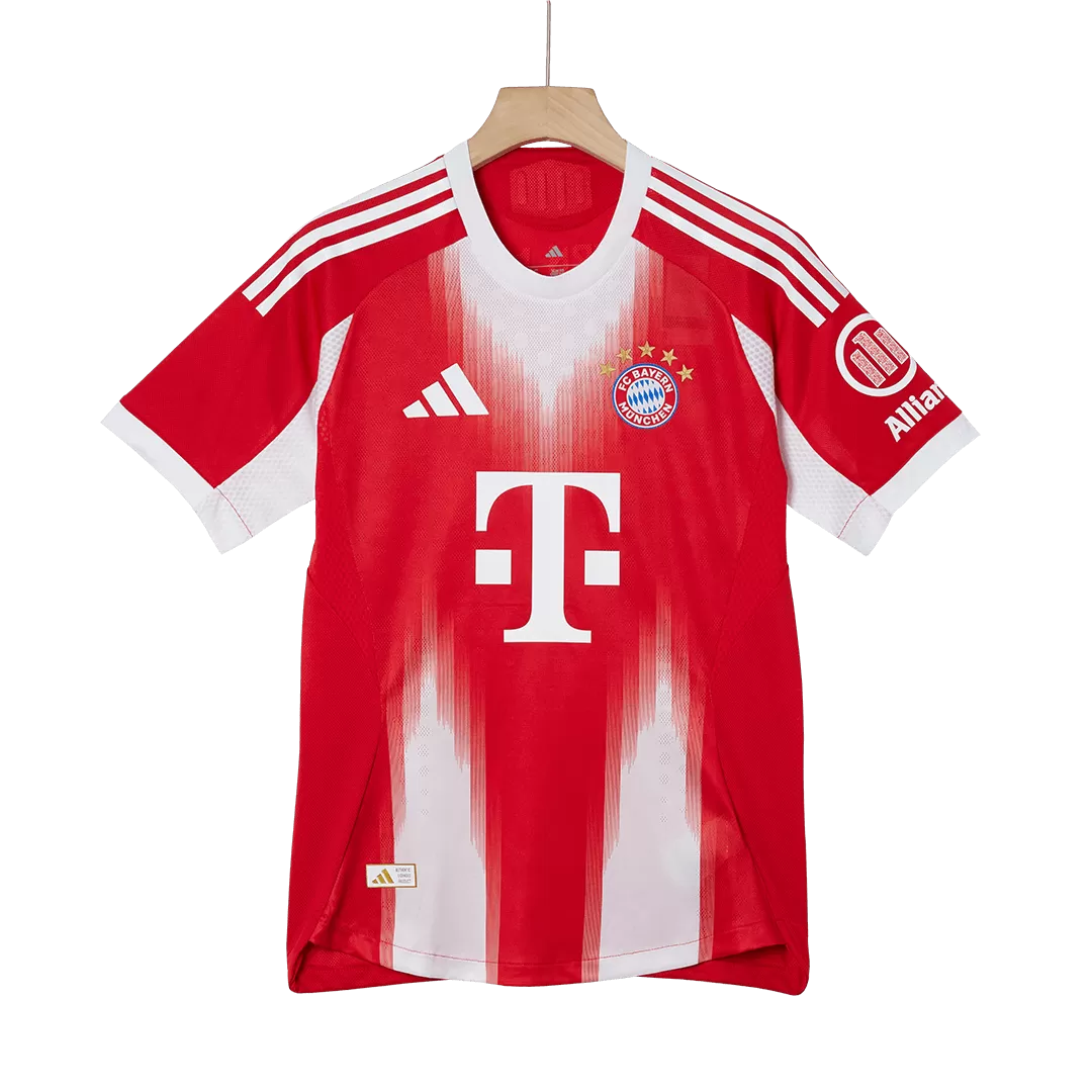 Authentic Bayern Munich Jersey Custom Soccer Jersey Home 2025/26