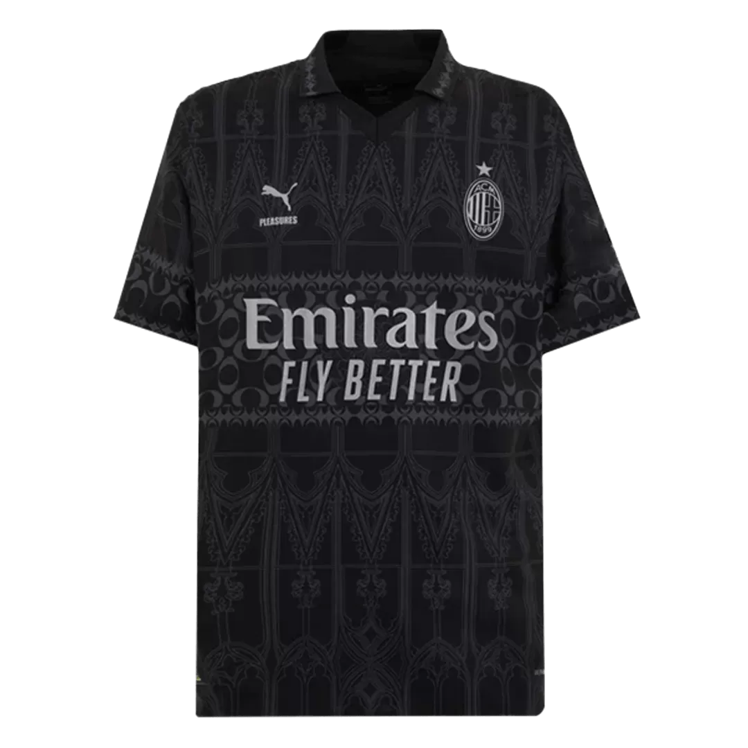 Authentic AC Milan X Pleasures Fourth Away Shirt 2023/24