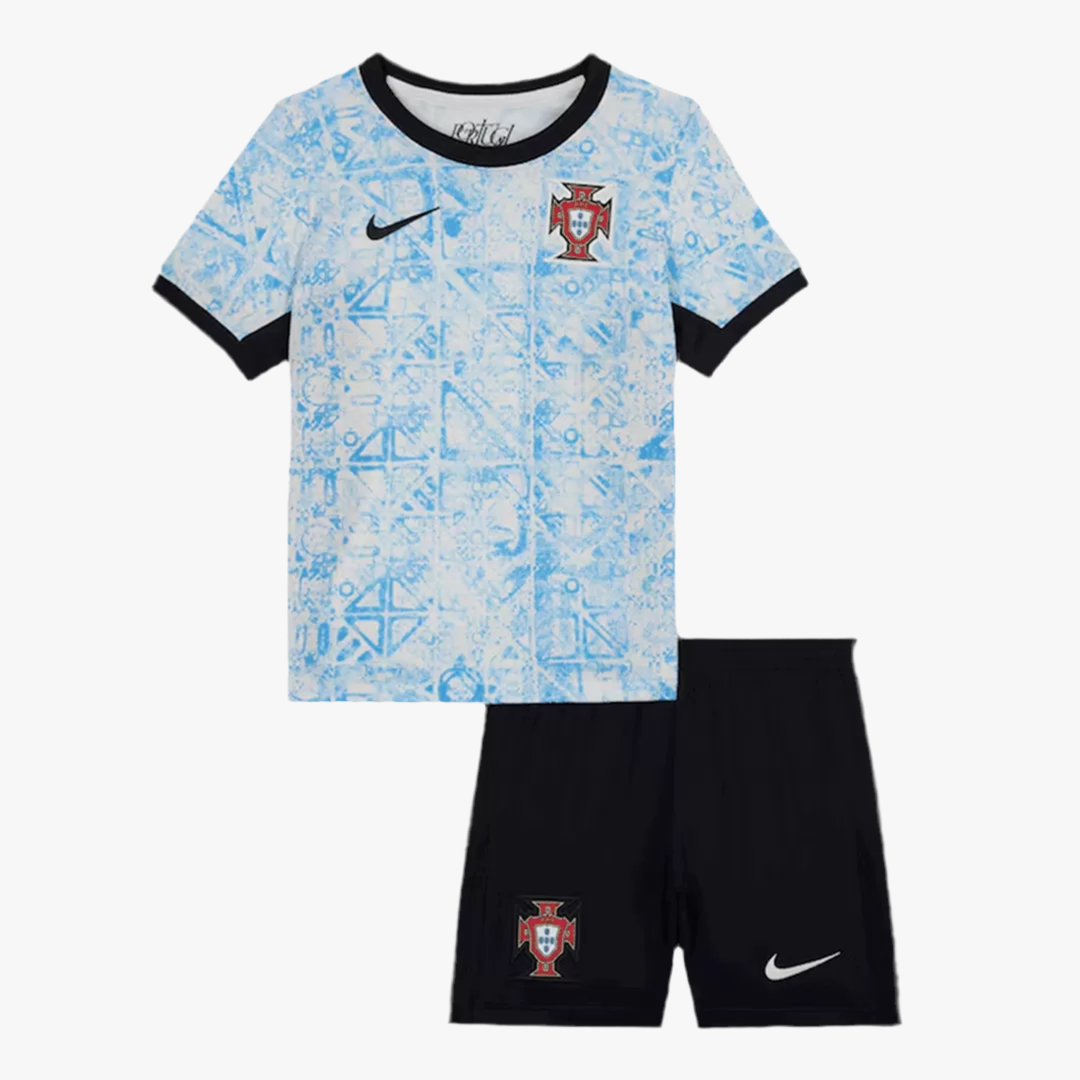 Youth Portugal Away Soccer Kits 2024