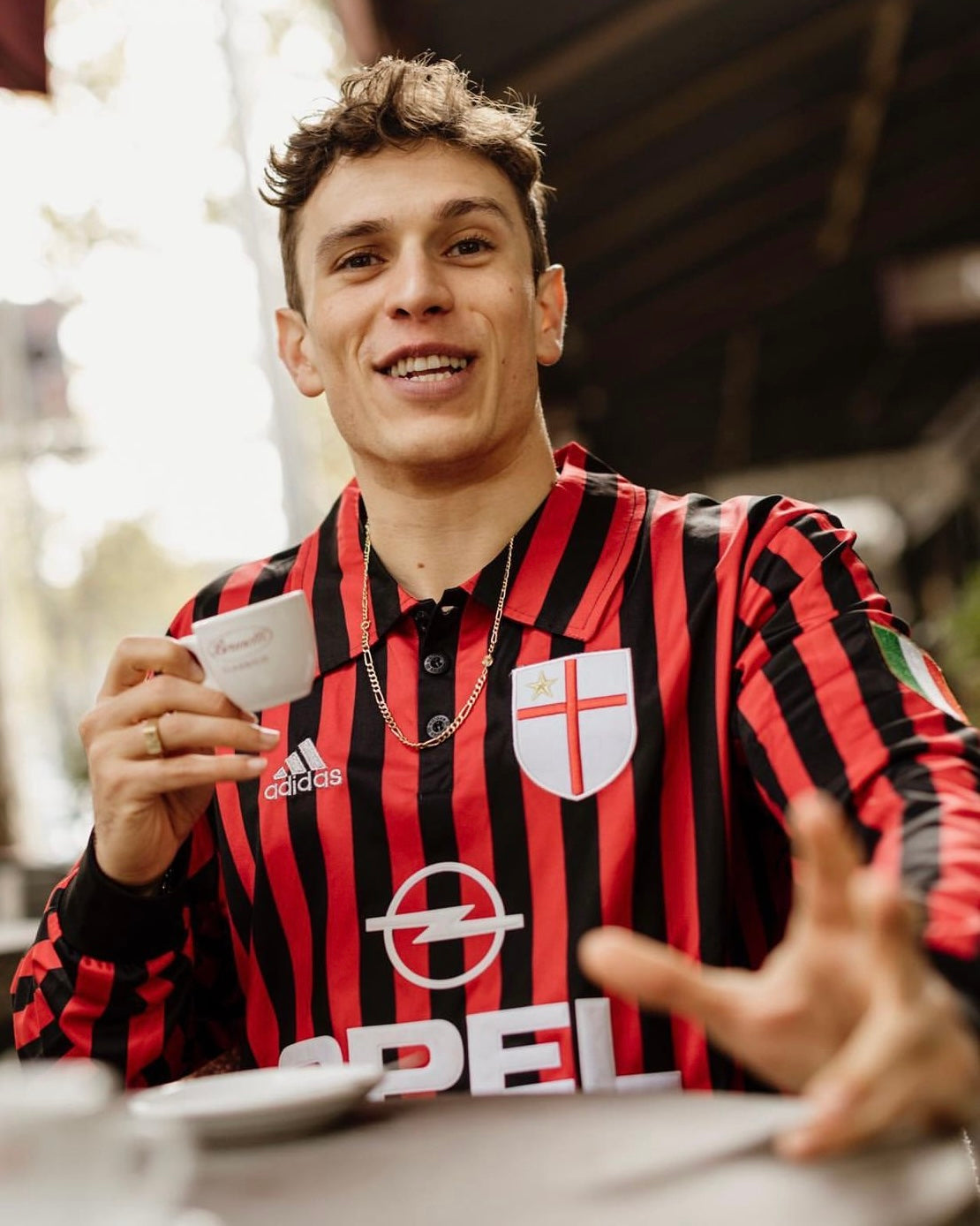 Retro Long Sleeve 99/00 AC Milan home