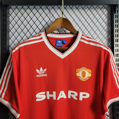 Retro 84 Manchester United Home