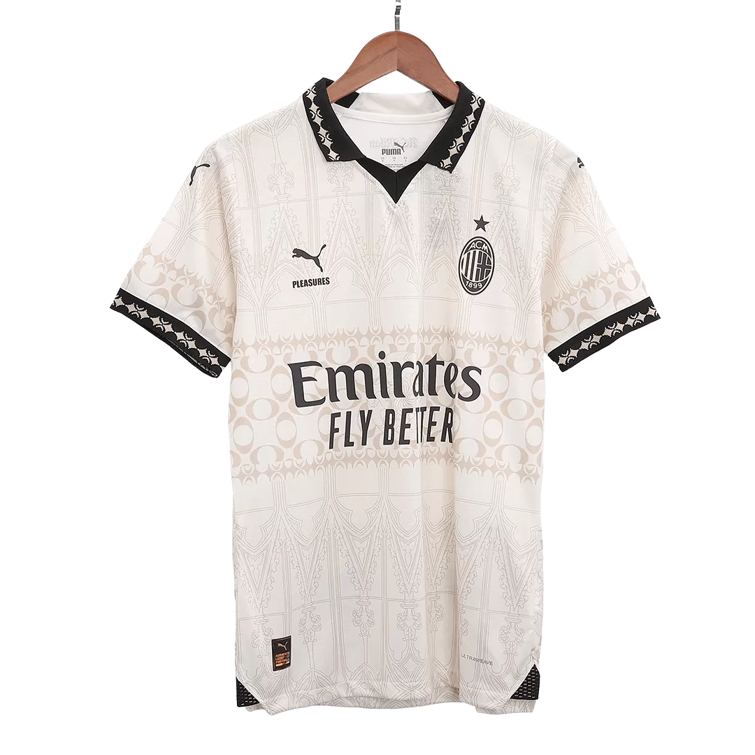 Authentic AC MILAN X PLEASURES Fourth Away Shirt 2023/24 – LIGHT VERSION