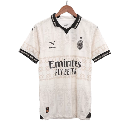 Authentic AC MILAN X PLEASURES Fourth Away Shirt 2023/24 – LIGHT VERSION