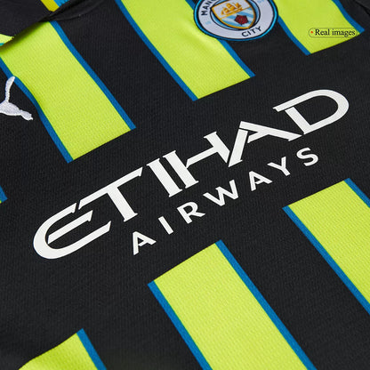 Kids Manchester City Away Soccer Kits 2024/25