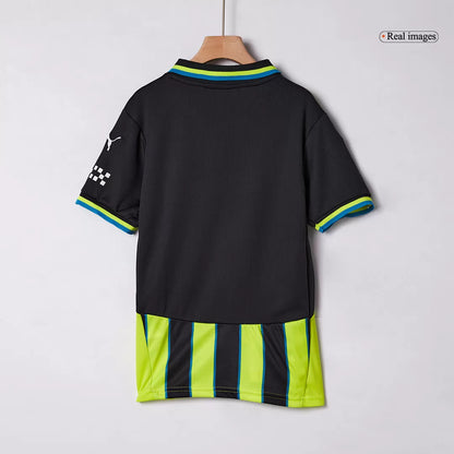 Kids Manchester City Away Soccer Kits 2024/25