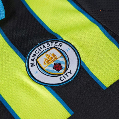 Kids Manchester City Away Soccer Kits 2024/25