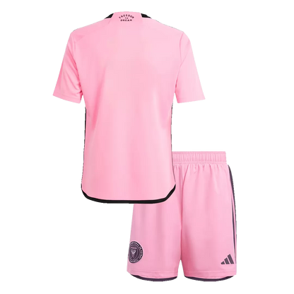 Kids Inter Miami CF Home Soccer Kits 2024