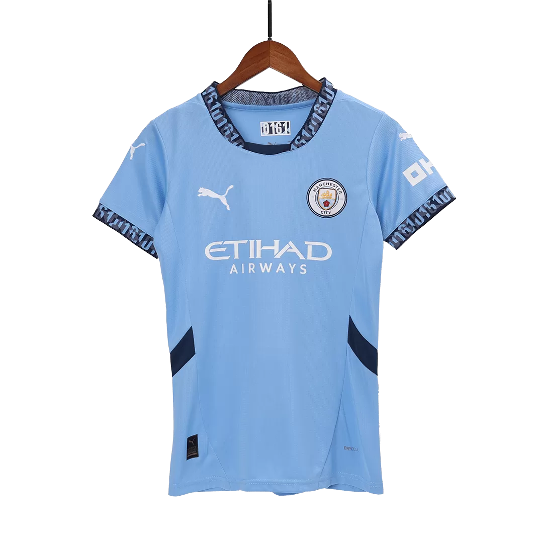 Manchester City Soccer Jersey Home Women's Shirt 2024/25