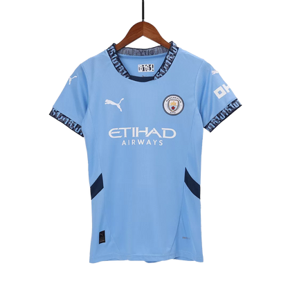 Manchester City Soccer Jersey Home Women's Shirt 2024/25