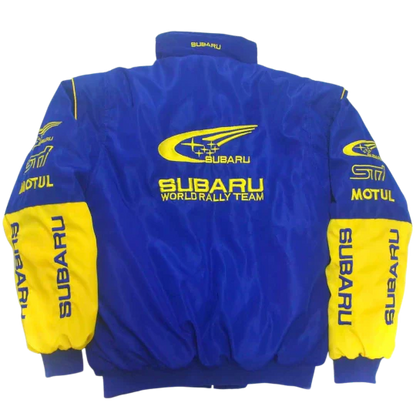 Blue Subaru Jacket