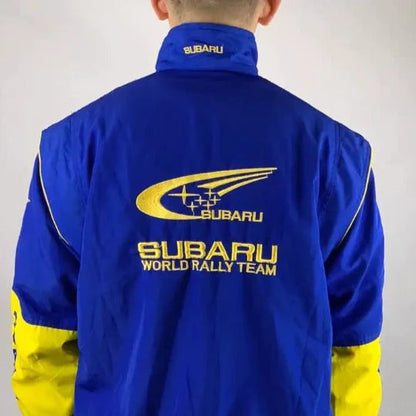 Blue Subaru Jacket